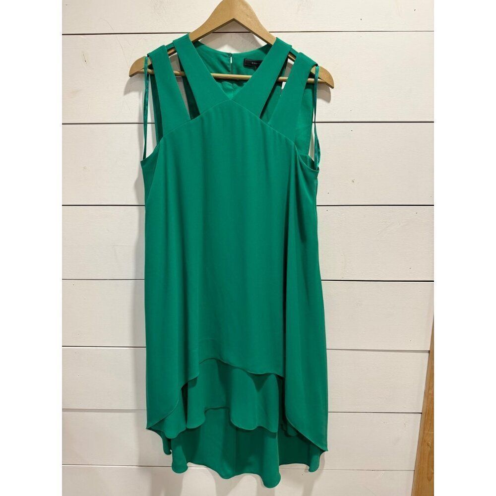 BCBGMAXAZRIA Kristi Dress in Light Kelly Green Small